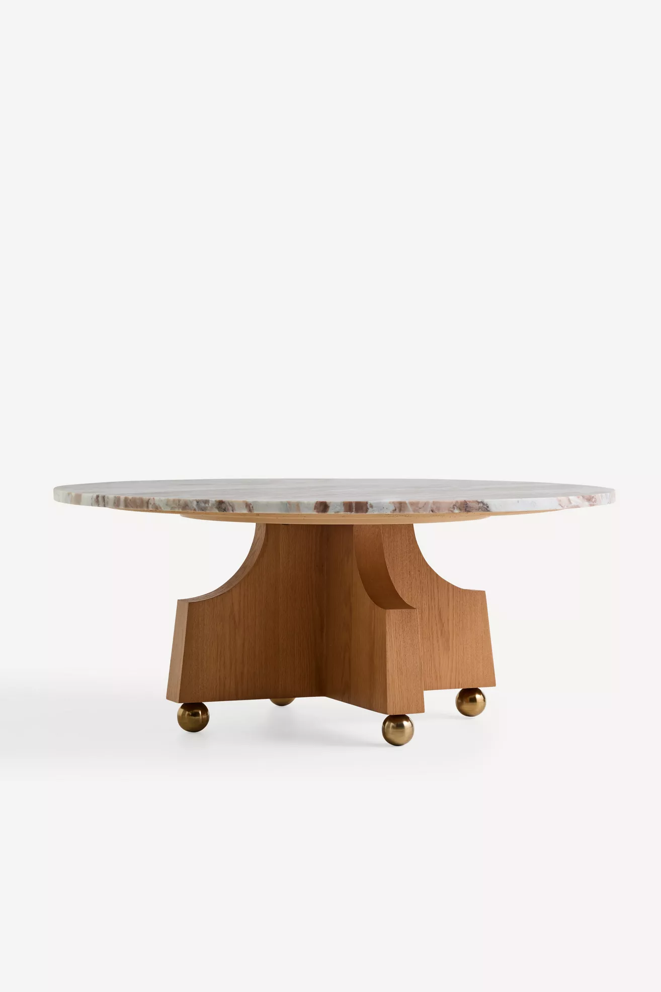 Perry Marble 36" Coffee Table - thumbnail 3