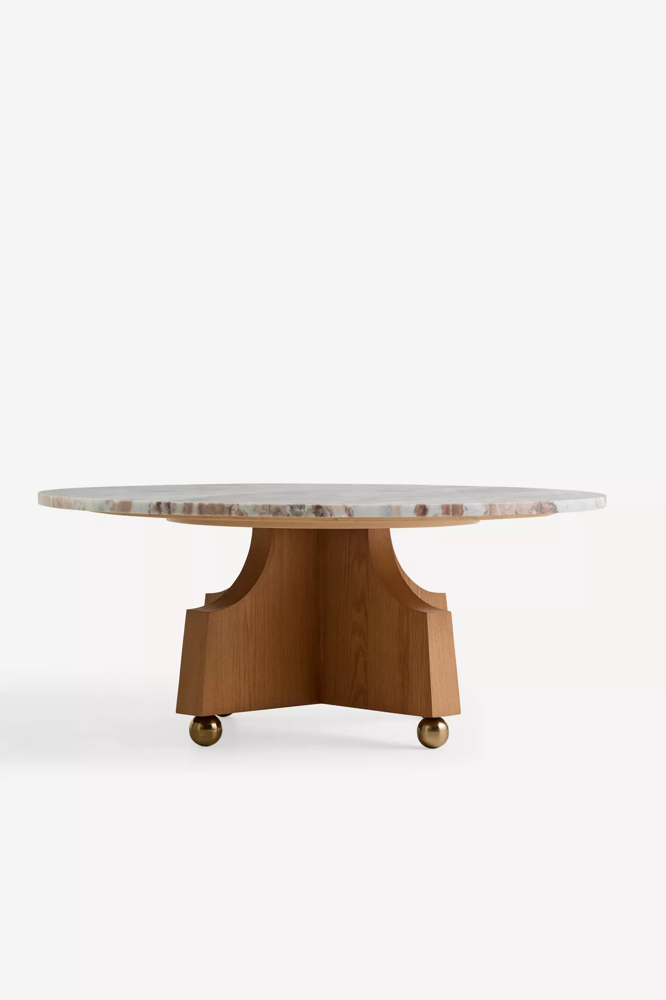 Perry Marble 36" Coffee Table - thumbnail 2