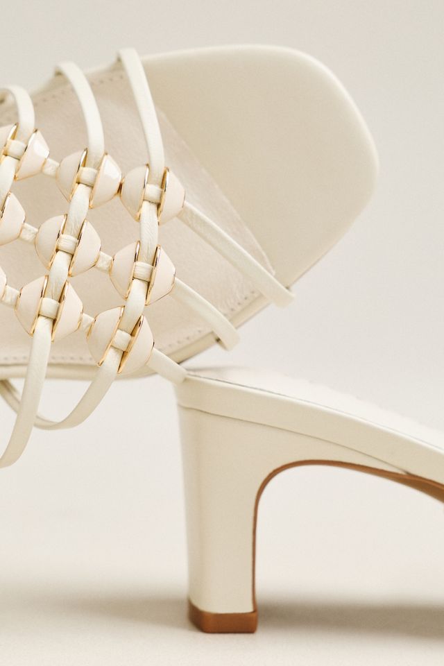 Cecelia New York Pearl Strappy Heeled Sandals #2