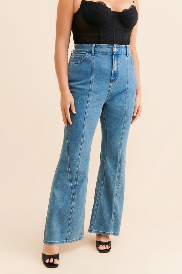 Eloquii Easy Flare Leg Jeans #4