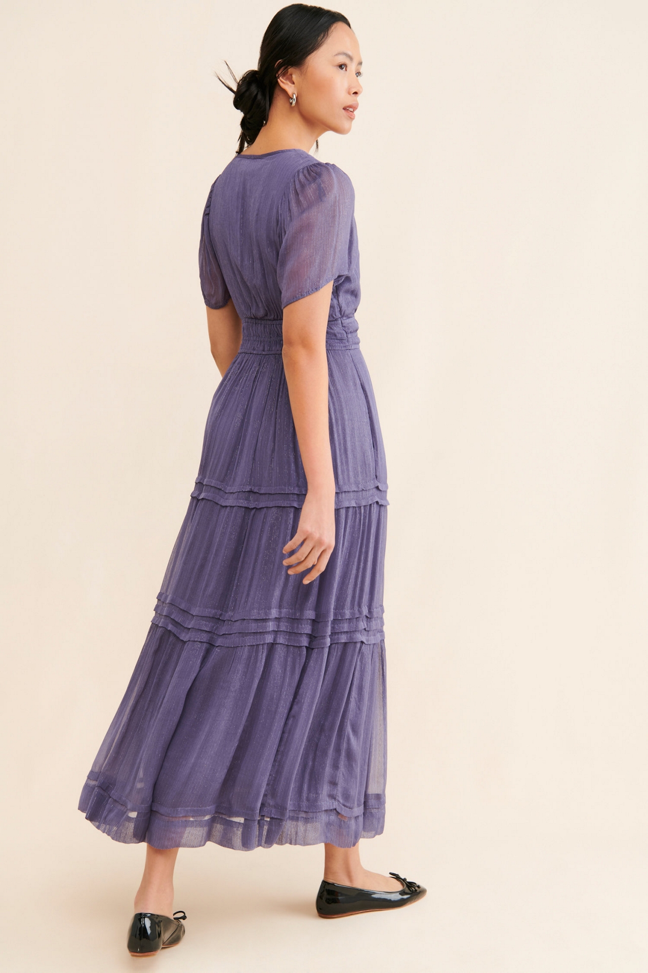 The Somerset Maxi Dress: Lurex Edition