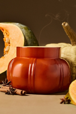 Pumpkin Clove Glass Jar Candle
