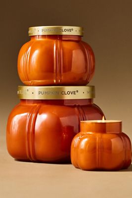 Capri Blue Pumpkin Clove Glass Jar Candle