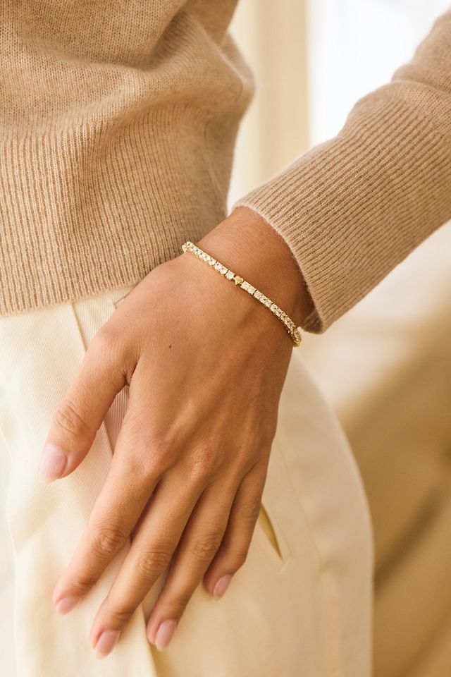 Brook & York Heart Tennis Bracelet #2