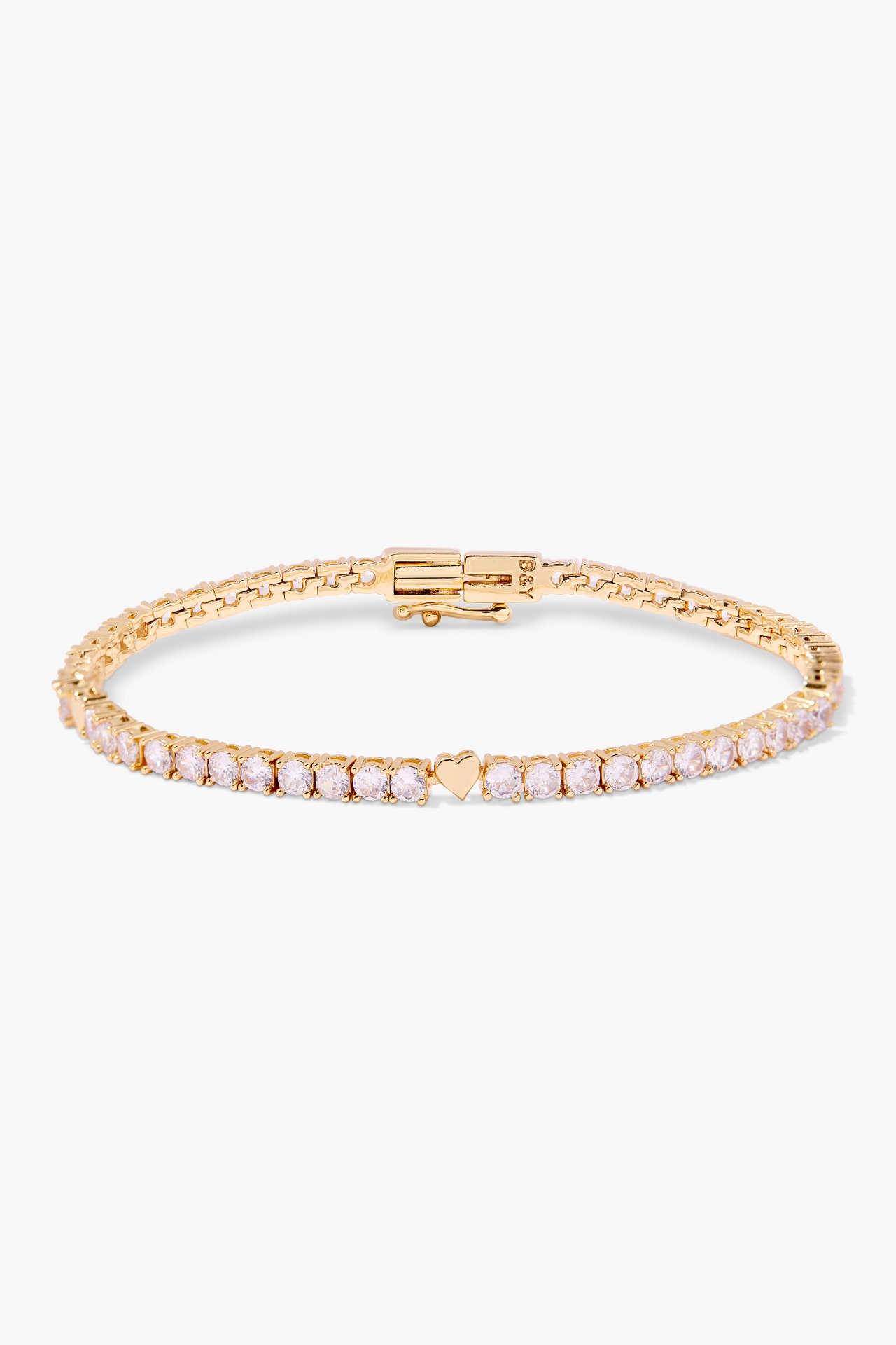 Brook & York Heart Tennis Bracelet