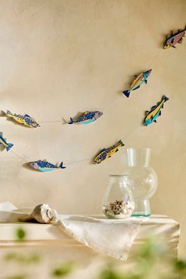 Paper Fish Garland