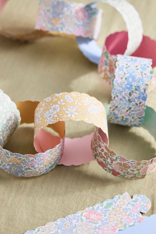 Floral Paper Chain #1