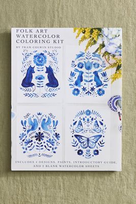 Folk Art Watercolor Kit