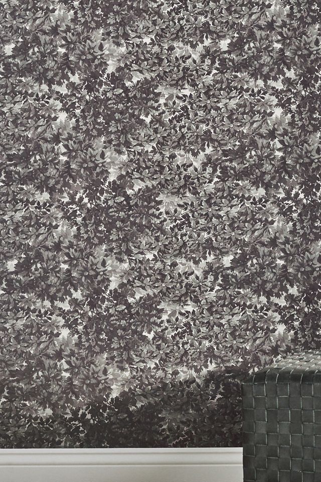 Jeremiah Brent Green Antique Arras Botanical Peel-and-Stick-Wallpaper #1