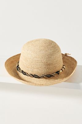 Raffia Boater Hat | Anthropologie display picture 2
