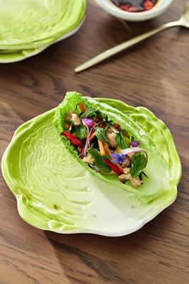 Josiana Italian Earthenware Canape Plate