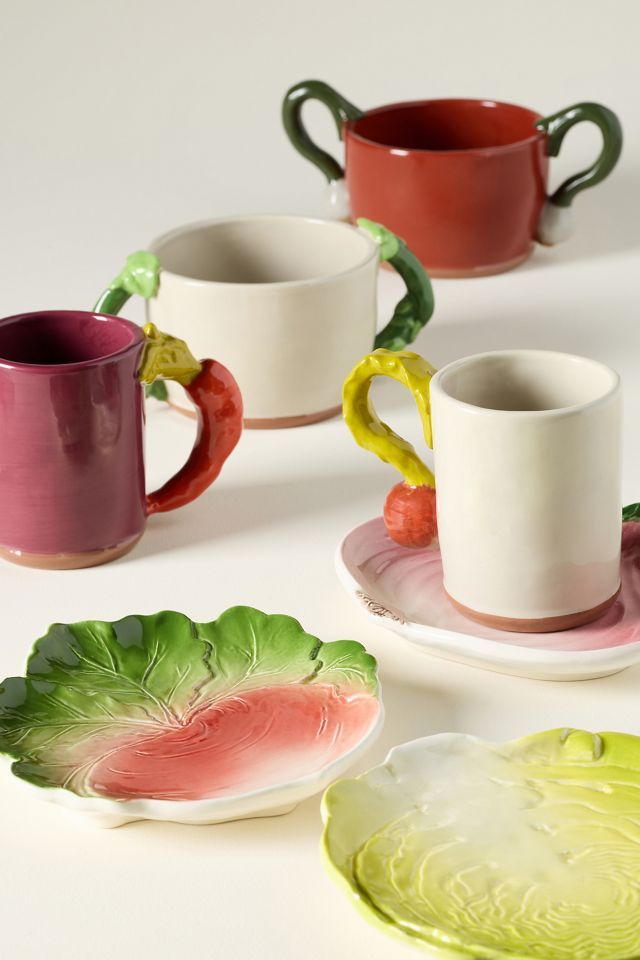 Josiana Italian Earthenware Canape Plate #3