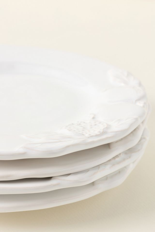 Pomegranate Italian Earthenware Dessert Plates, Set of 4 #2