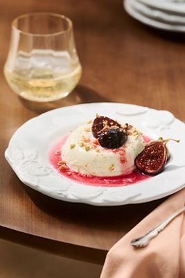Pomegranate Italian Earthenware Dessert Plates, Set of 4