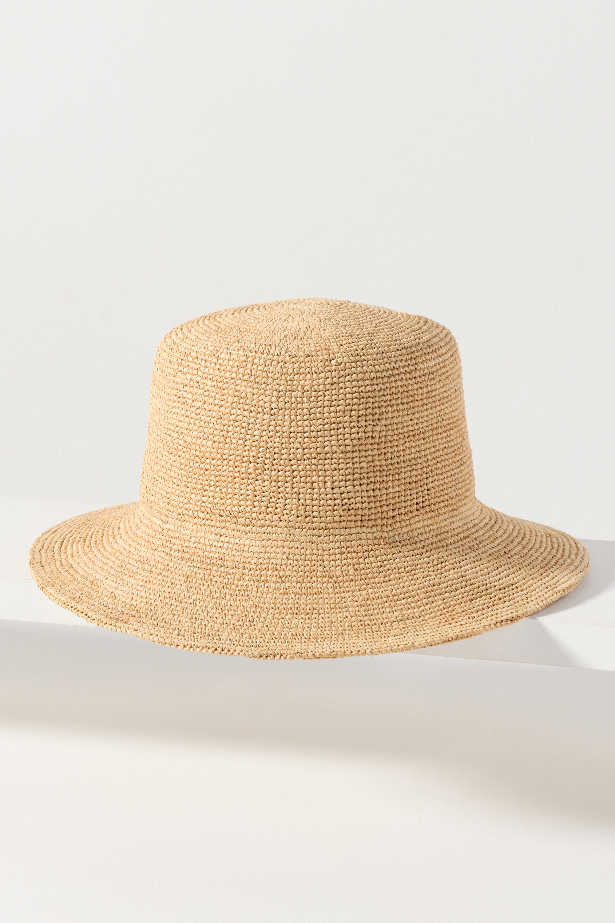 Crochet Raffia Bucket Hat — Image 7
