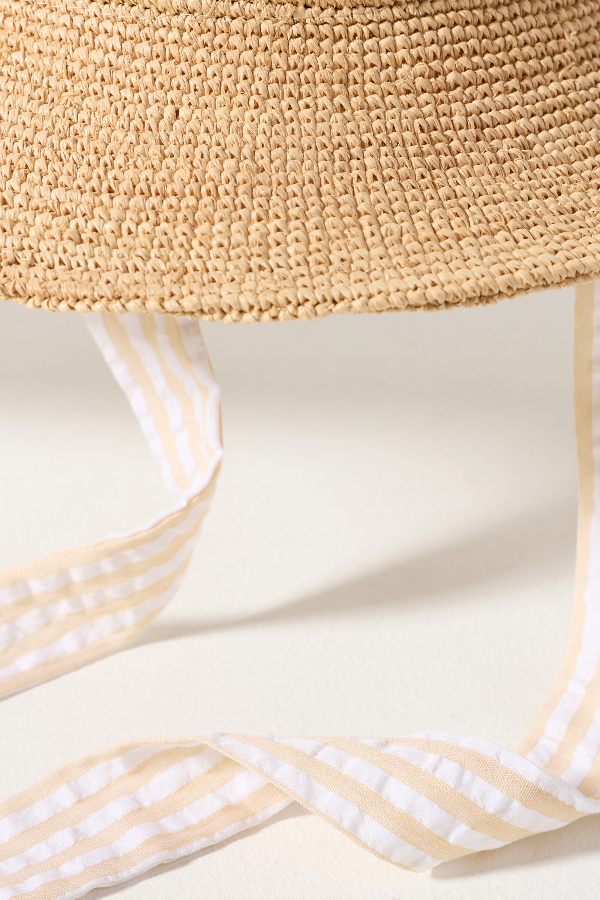 Crochet Raffia Bucket Hat — Image 8