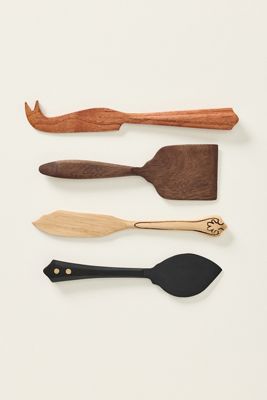Romie Wood Spreaders, Set of 4