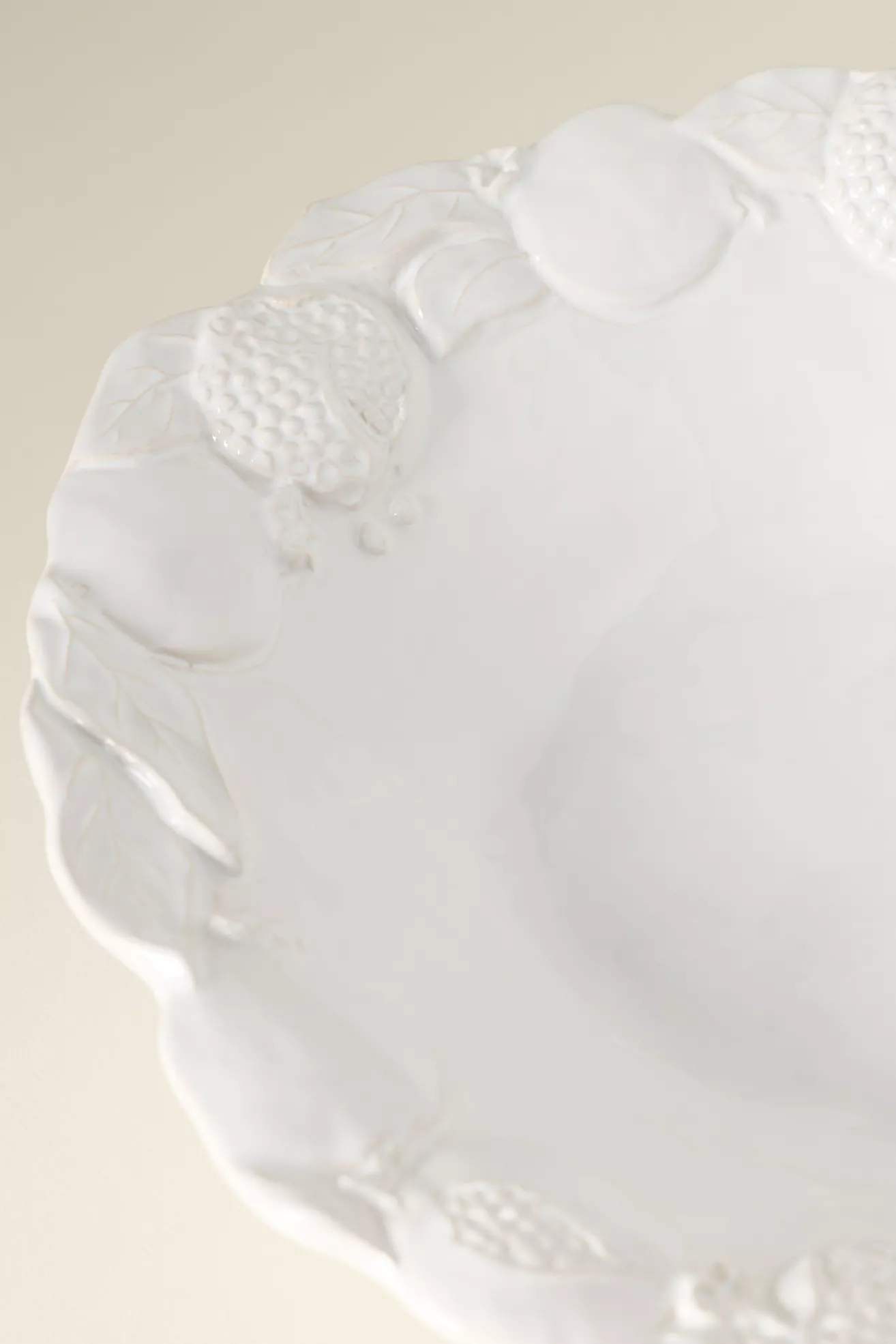 Pomegranate Italian Earthenware Serving Bowl - thumbnail 4
