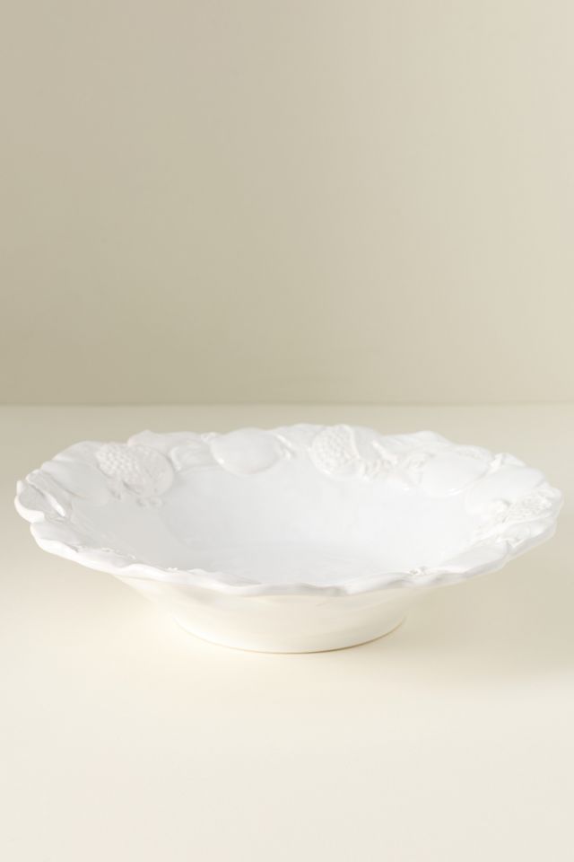 Pomegranate Italian Earthenware Serving Bowl #1