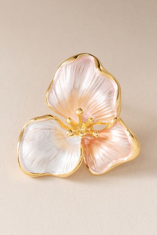 Blush Bloom Post Earrings #1