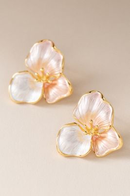 Blush Bloom Post Earrings
