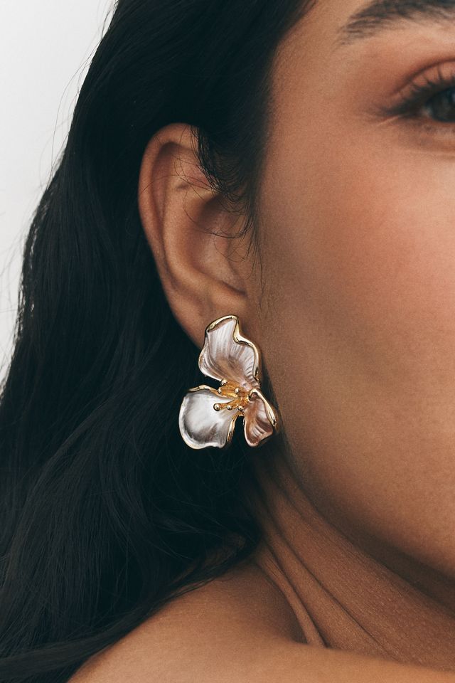 Blush Bloom Post Earrings #1