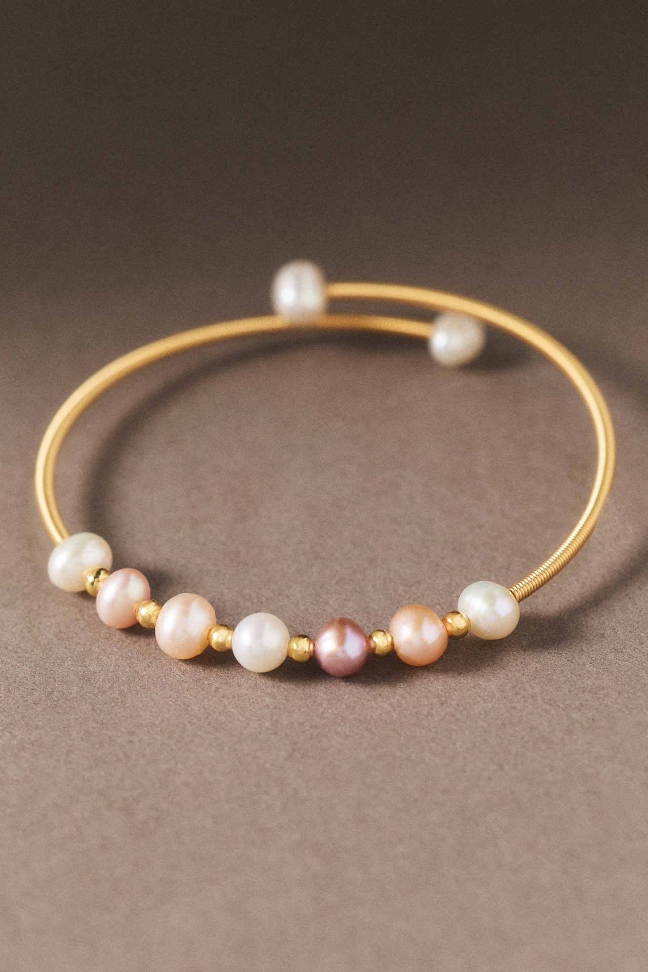 Mixed Pearl Slider Bracelet