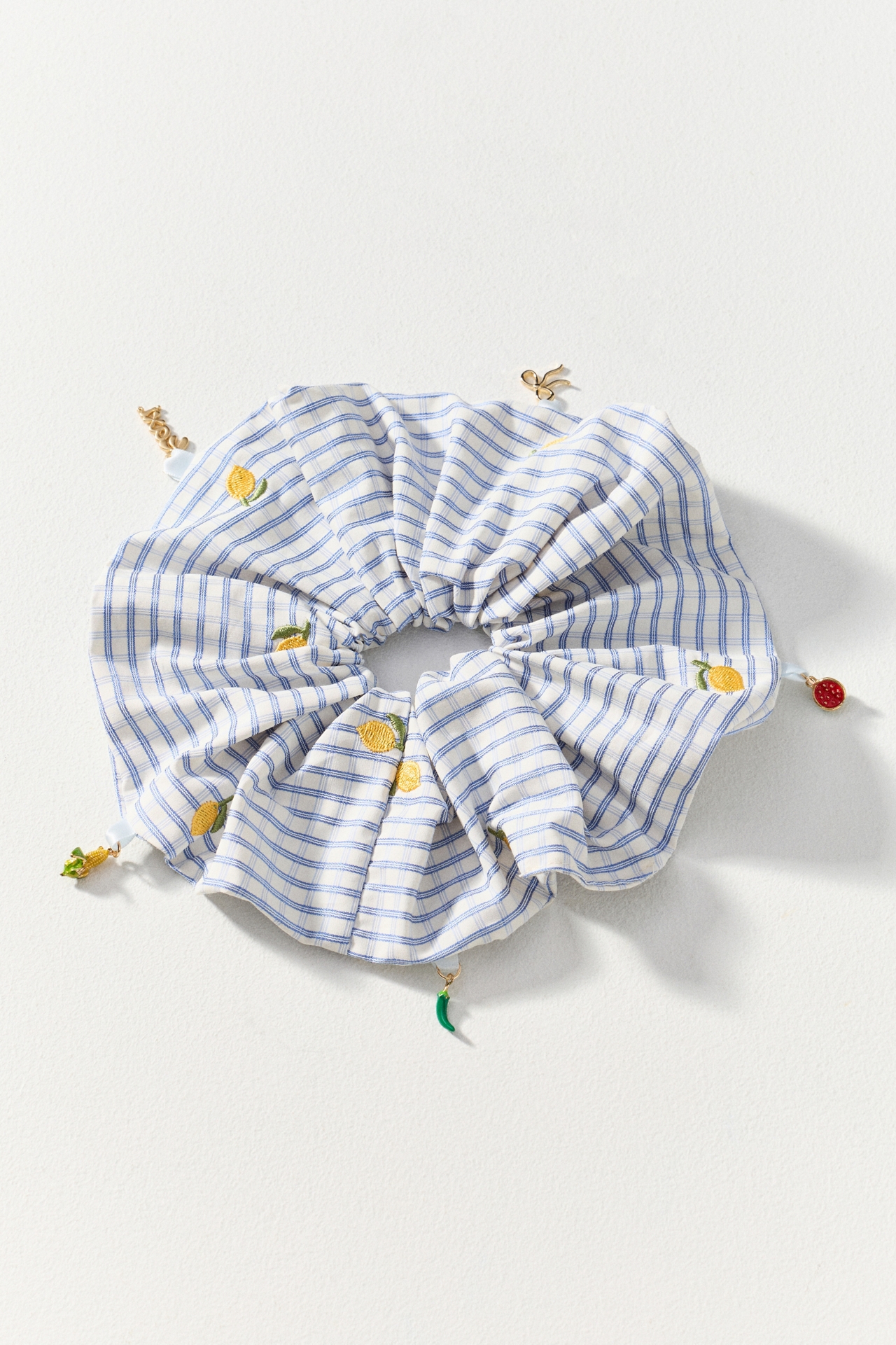 Kaxi Grommet Charm Hair Scrunchie