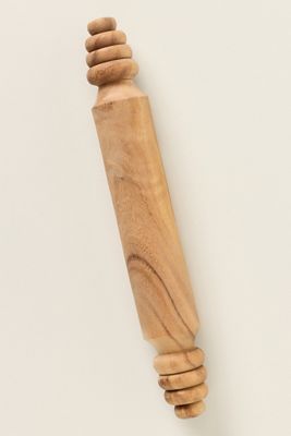 Cara Hand Carved Twist Rolling Pin