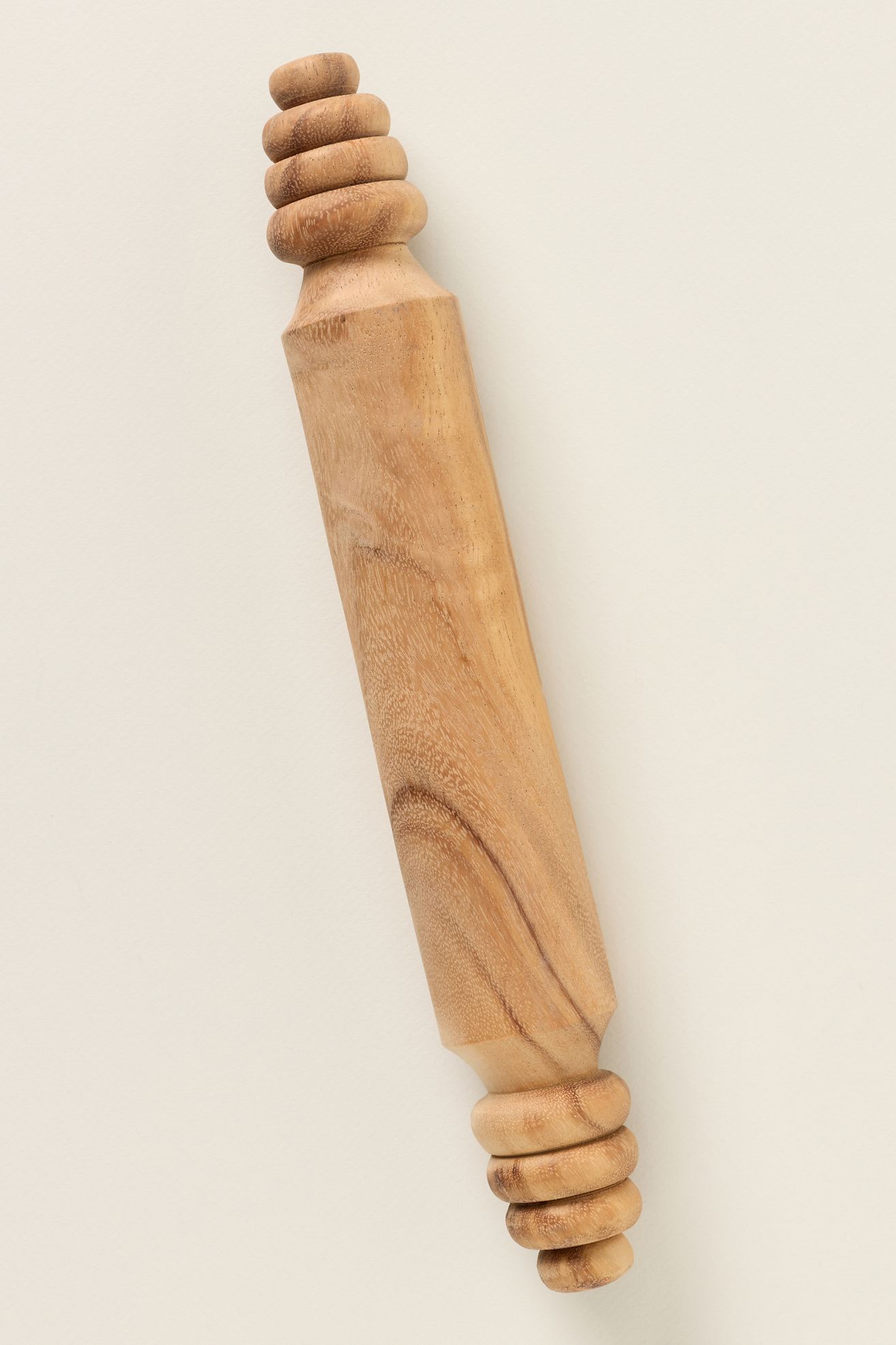 Cara Hand Carved Twist Rolling Pin