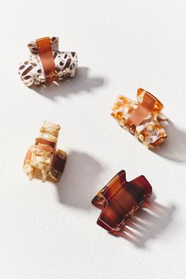 Mini Claw Clips, Set of 4
