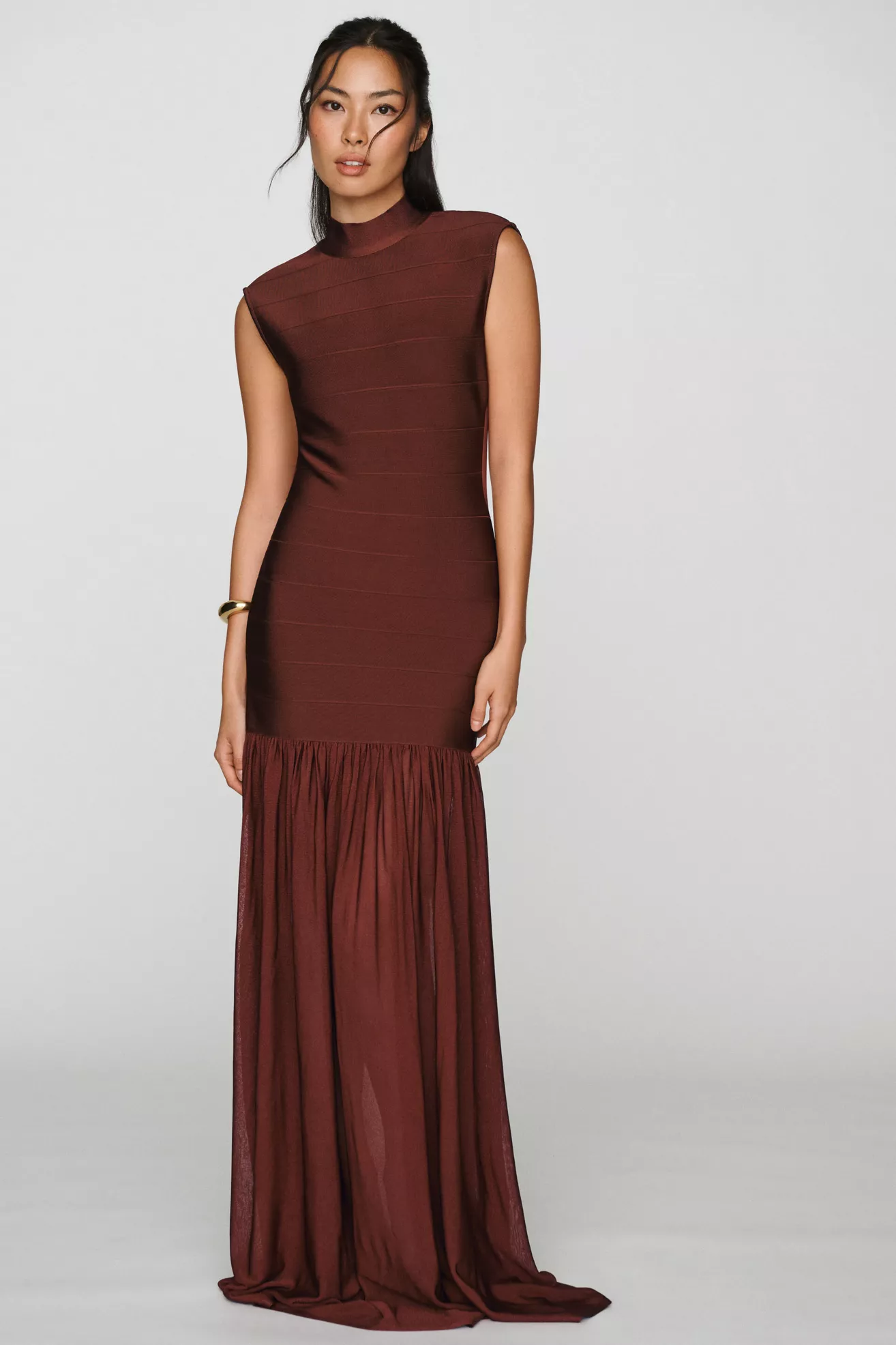 Retrofete Zosima Knit Maxi Dress