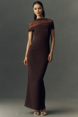 Sonya Moda Lola Maxi Dress In Brown