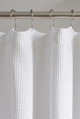 Coyuchi Waffle Organic Shower Curtain