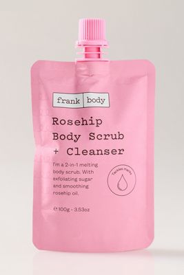 Frank Body Rosehip Body Scrub & Cleanser Mini