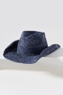 Nikki Beach Carrera Raffia Rancher Hat