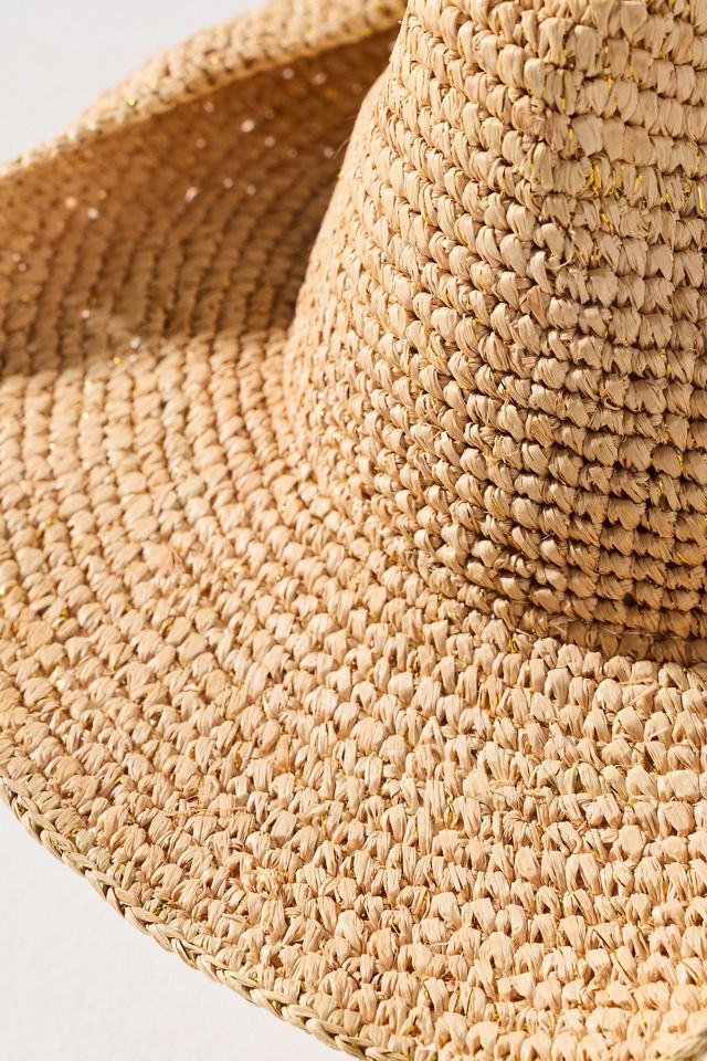 Nikki Beach Carrera Raffia Rancher Hat #2