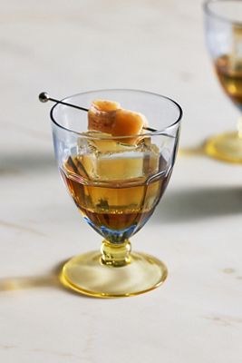 Rue Glass Goblets, Set of 4