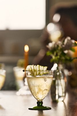Rue Glass Goblets, Set of 4