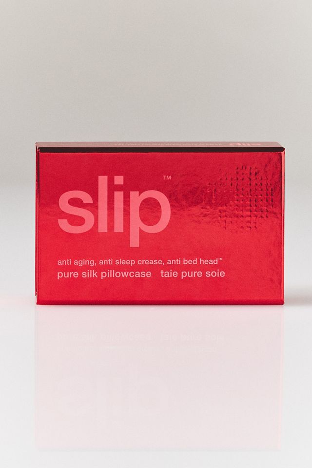 Slip Queen Silk Pillowcase Scarlet #1