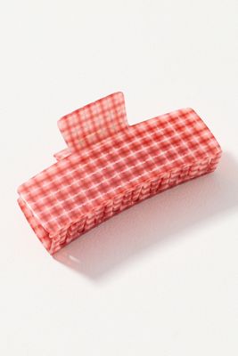 CHUNKS Plaid Claw Clip
