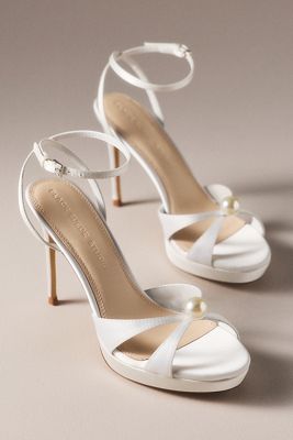 Black Suede Studio Fabi 100 Strappy Sandals