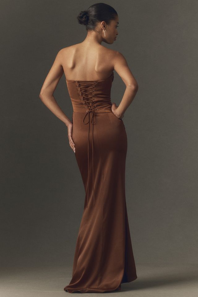 Mare Mare Strapless Corset Maxi Dress #2