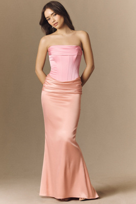 Mare Mare Strapless Corset Maxi Dress | Anthropologie
