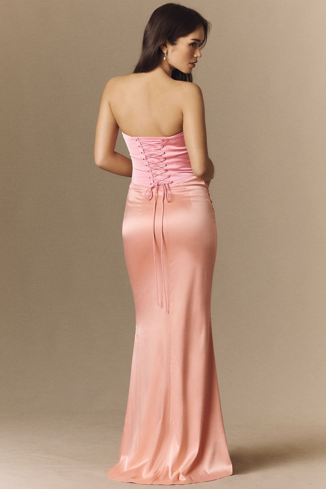 Mare Mare Odette Strapless Corset Maxi Dress #1