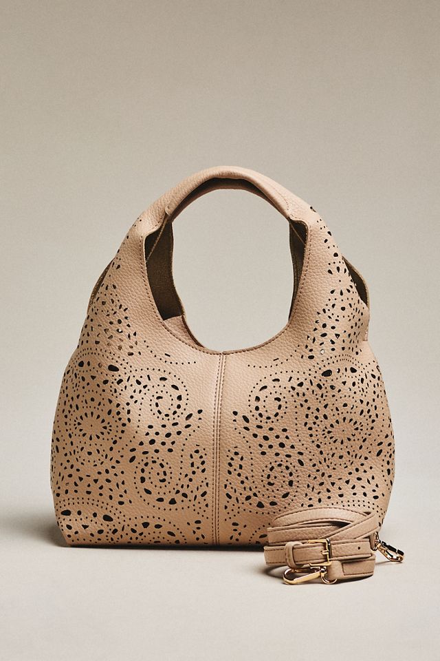 【美品】Oribianco leather bag Black Rocky Recycled Vegan Leather Shoulder Bag | Melie Bianco