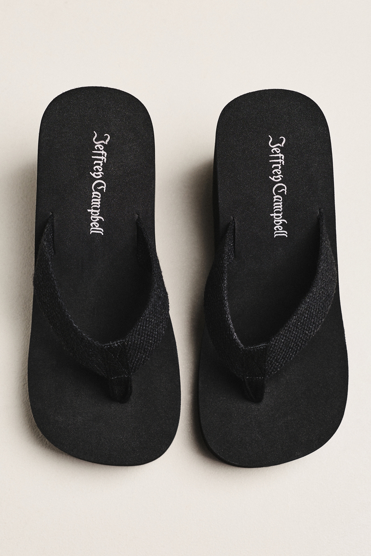 Jeffrey Campbell Astria Wedge Thong Sandals