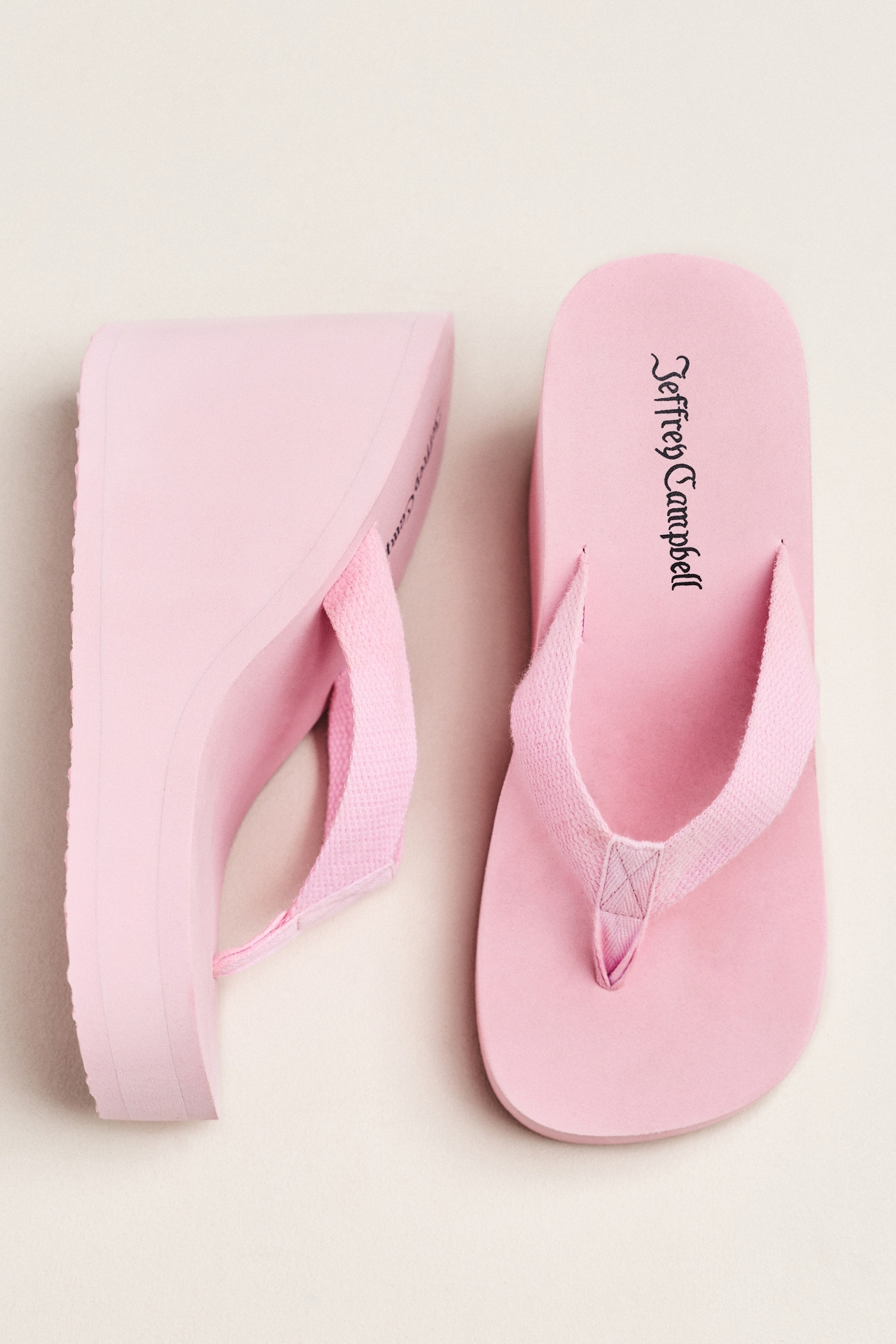 Jeffrey Campbell Astria Wedge Flip-Flop Sandals