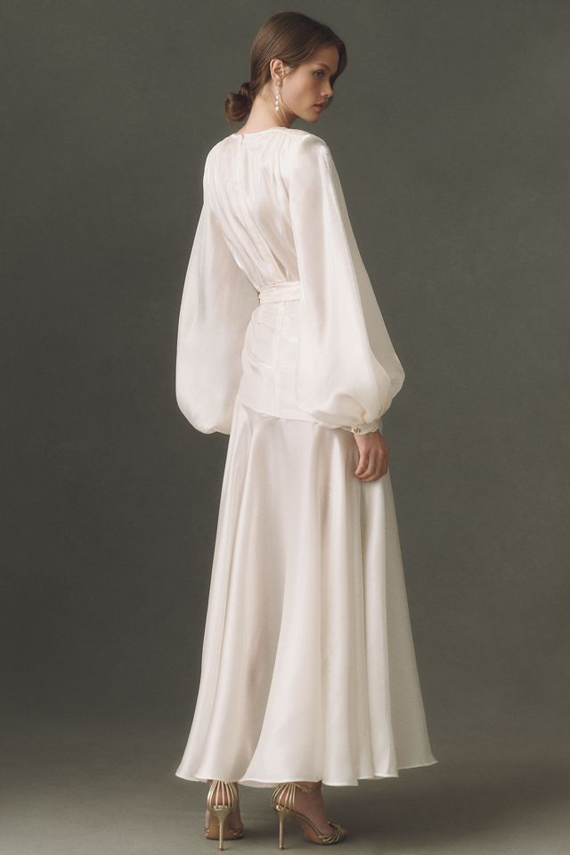 Bronx and Banco Carmen Organza Maxi Dress #1