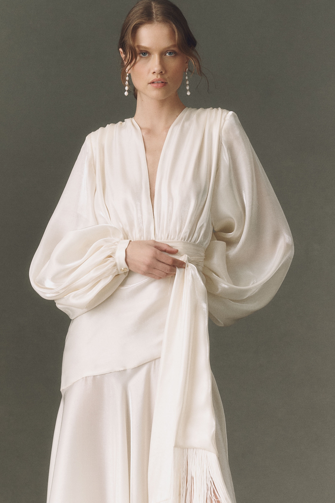 Bronx and Banco Carmen Organza Maxi Dress